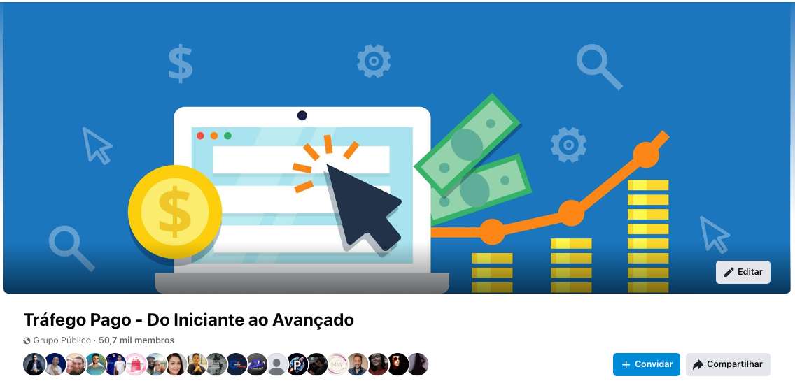 Grupo Tráfego Pago no Facebook
